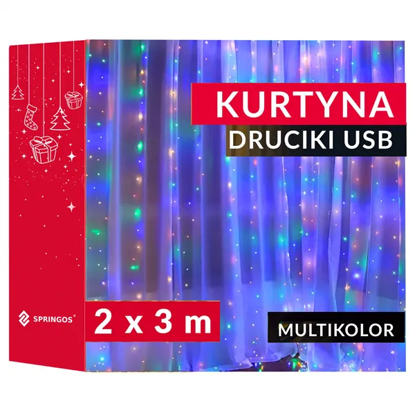 Kalėdinės girliandos Springos 200 LED CL4097
